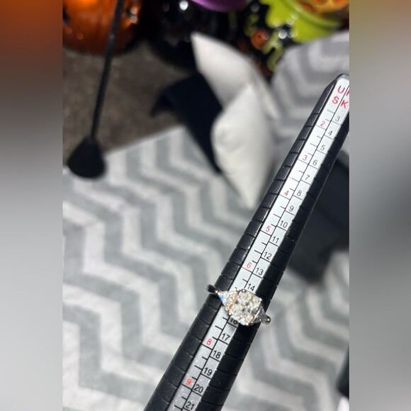 New! FRANCES CLAIRE OAKLYNN MOISSANITE RING 2.55 CARAT DEF-COLOR GEMSTONE Size 7 - Picture 10 of 10